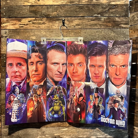 ✳️💰BOGO FREE Dr Doctor Who BBC Poster & Postcard Bundle - Picture 3 of 13
